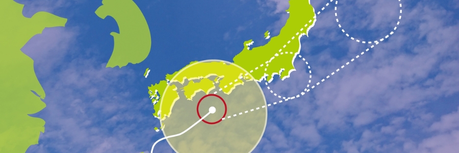 台風のイメージ