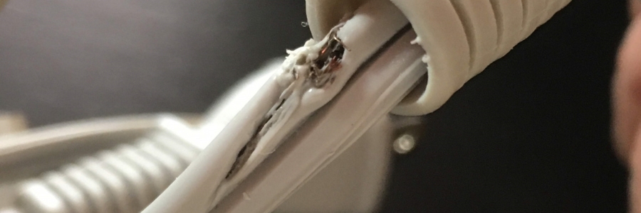 断線のイメージ