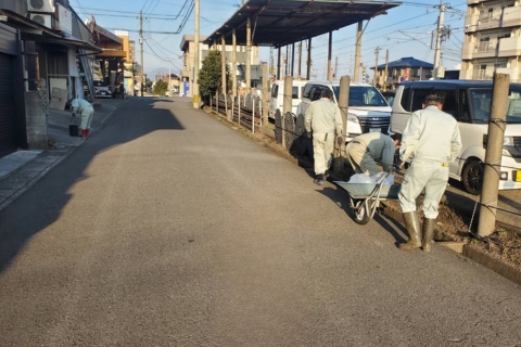 地域清掃活動の様子